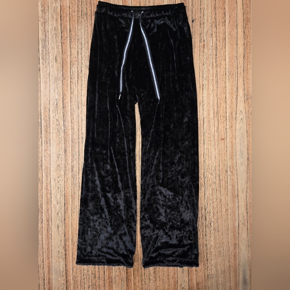 Jaclyn New York 2-Piece Pajama‎ Set Long Sleeve Shirt And Pants, Black, Small - Picture 8 of 13